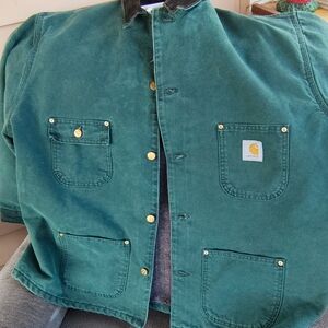 Carhartt Men's Green Work Jacket